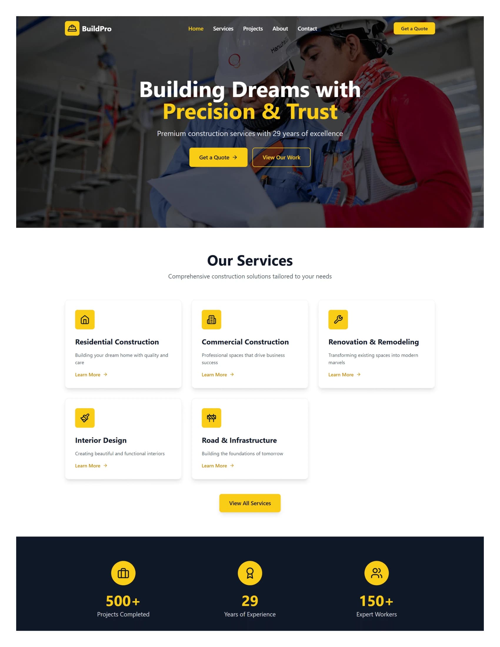Real Estate Landing Page